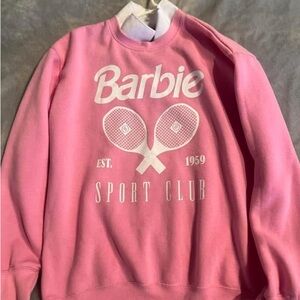 Collared crewneck, Barbie athletic wear size medium